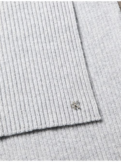 ck metal wool rib scarf CALVIN KLEIN | LV04F8119GP78
